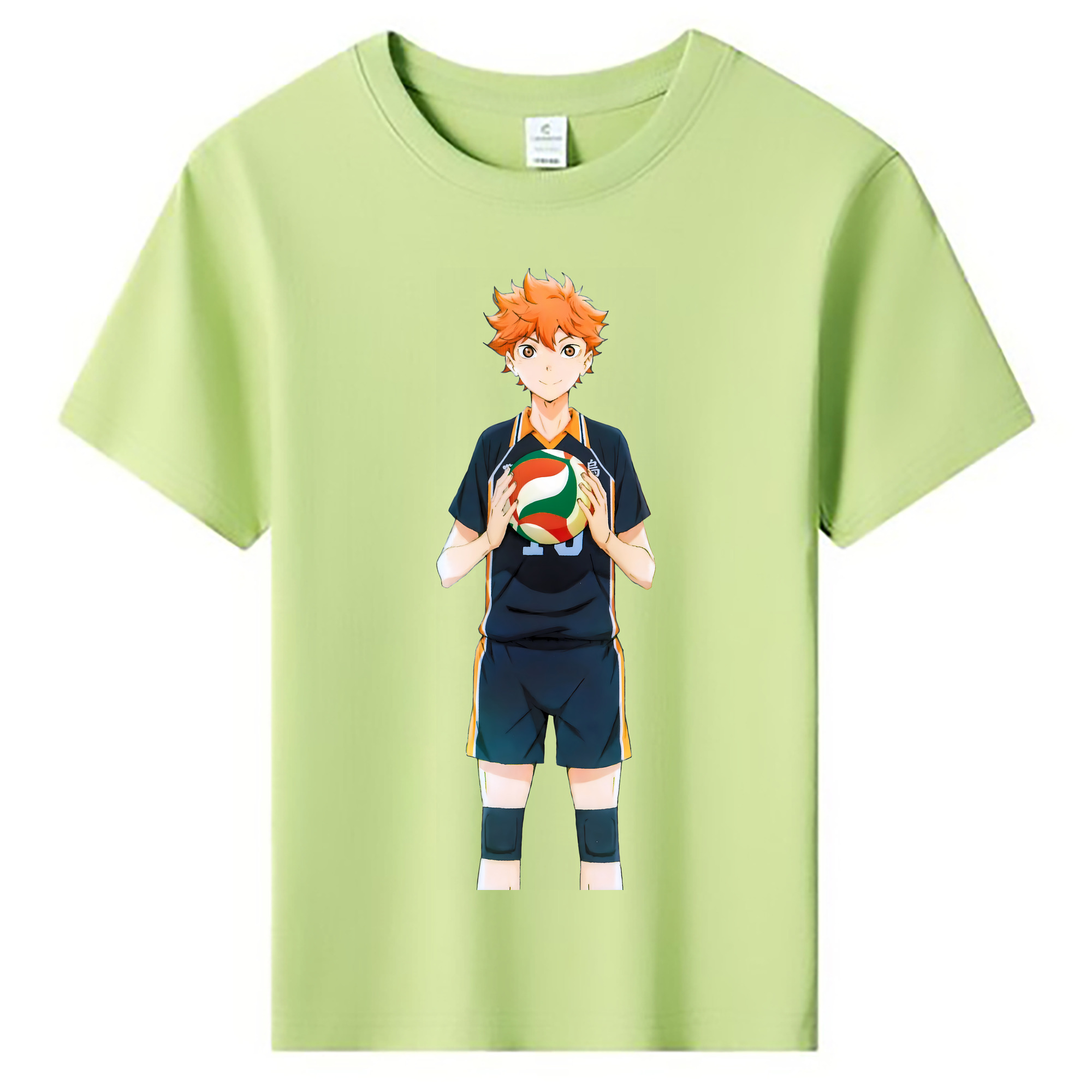 （画像用） ハイキュー!! Haikyu!! 綿100％キッズTシャツ（フロントプリント）